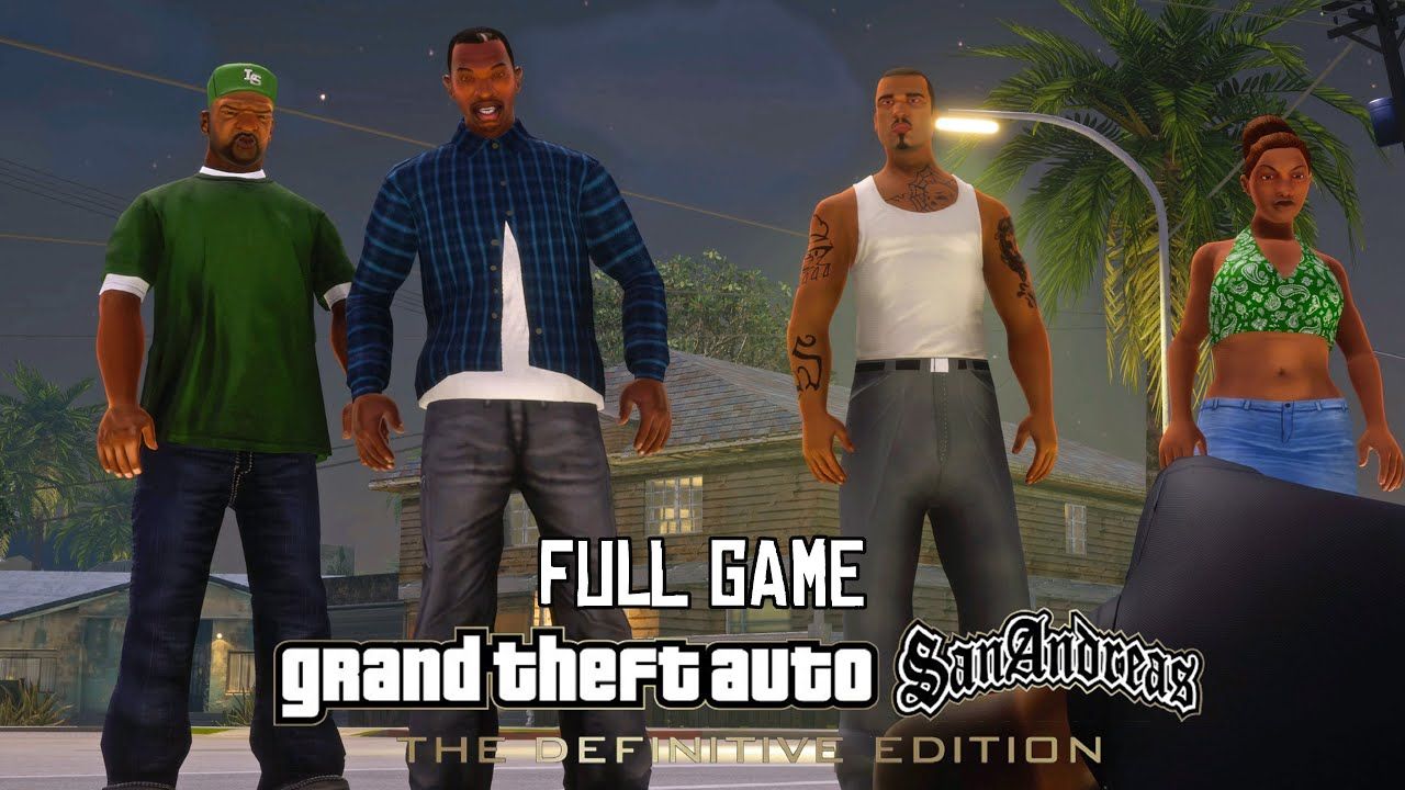 Ilustrasi Game GTA San Andreas 2.10 Full Game APK.