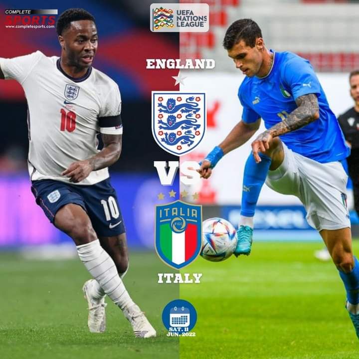 Poster Italia vs Inggris