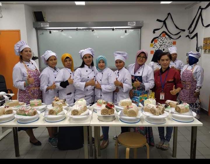 Bersama Murid Level 2 Baking Class P3K KBRI
