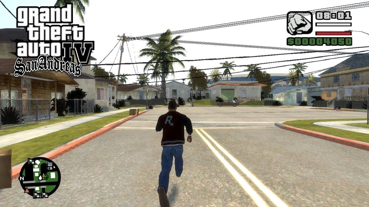 Ilustrasi GTA San Andreas Mod APK.