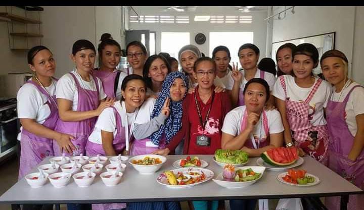 Zahira River dan Murid-muridnya (Basic Cooking Class HOME ACADEMY)