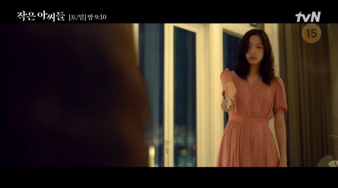 Akting Kim Go Eun dalam sebuah adegan drama 'Little Women' Episode 8 kemarin membuat semua orang merinding//