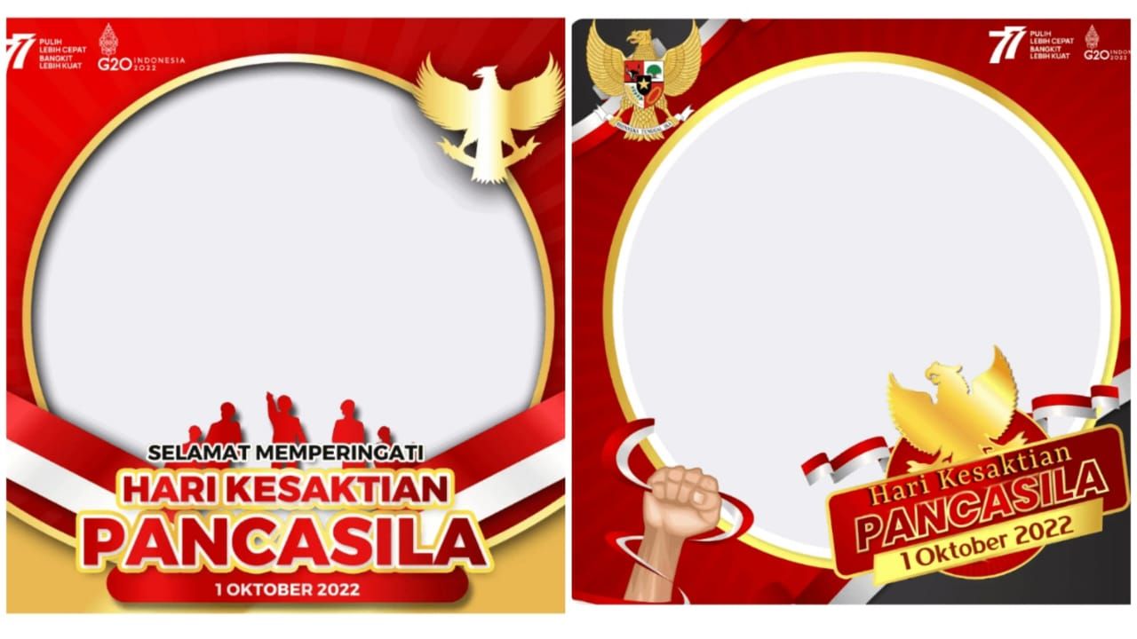 Link Twibbon Hari Kesaktian Pancasila 2022 Paling Baru, Bagus Untuk ...