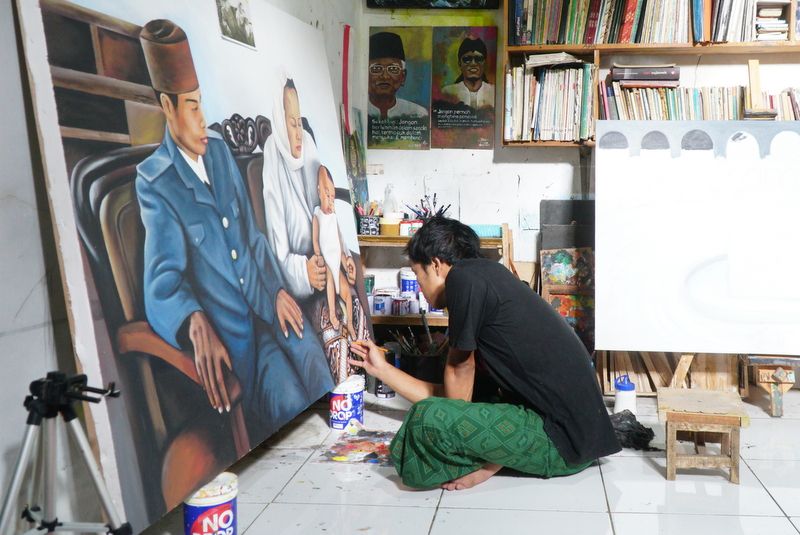 15 Lukisan Jenderal Soedirman Bakal Tampil di Pameran Lukisan 'Jenderal Gerilya'