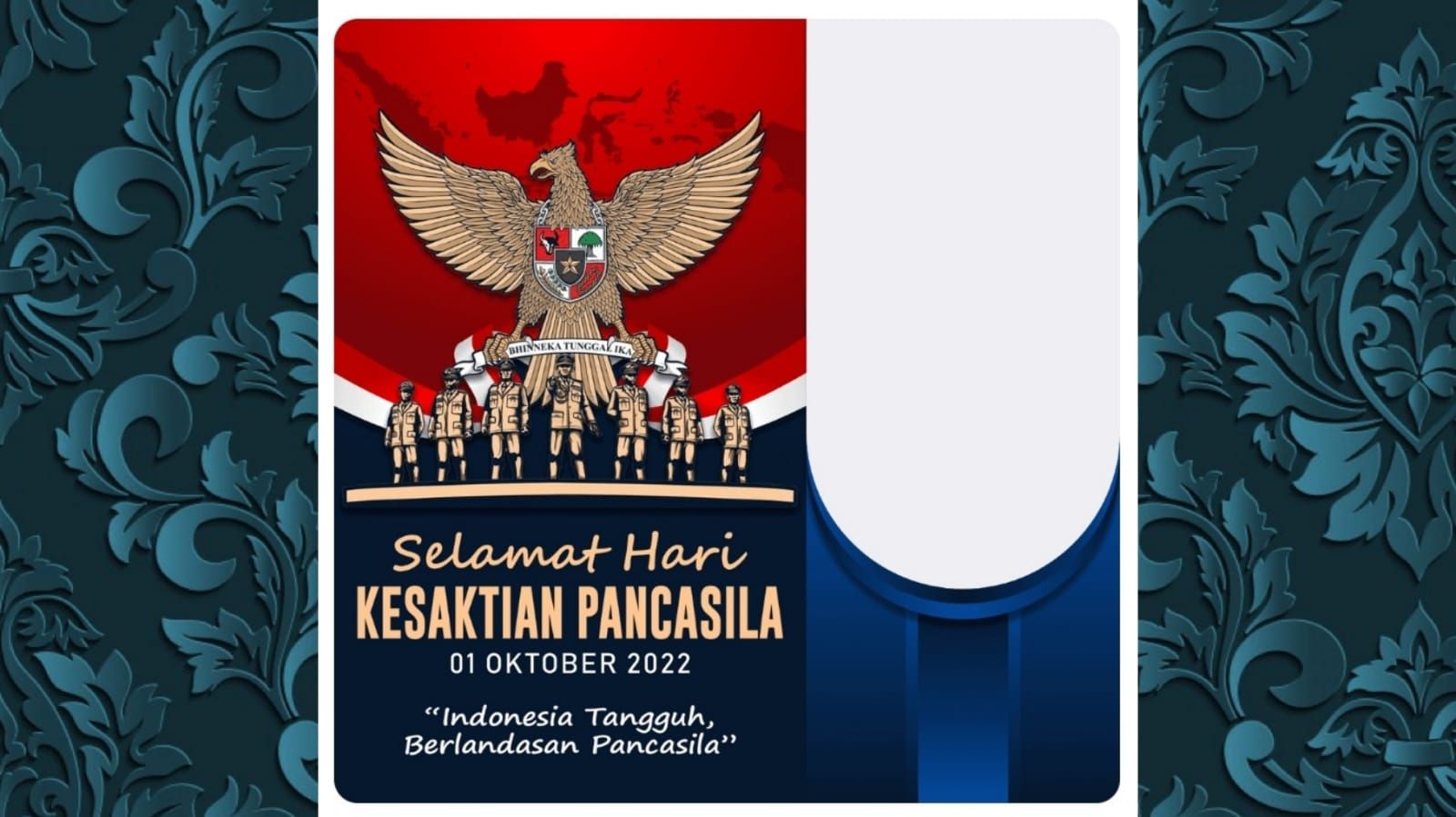 Link Twibbon Hari Kesaktian Pancasila 2022, Cocok Digunakan Untuk ...