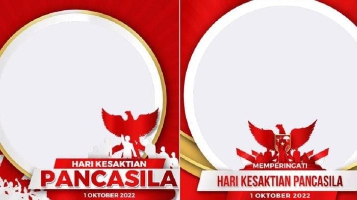 20 LINK Twibbon Hari Kesaktian Pancasila 1 Oktober 2022, Desain Unik ...