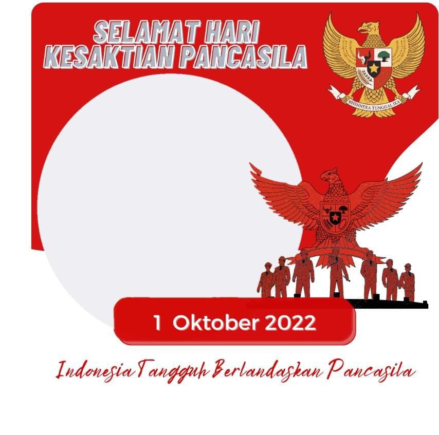 15 Link Twibbon Hari Kesaktian Pancasila 1 Oktober 2022 Desain Estetik