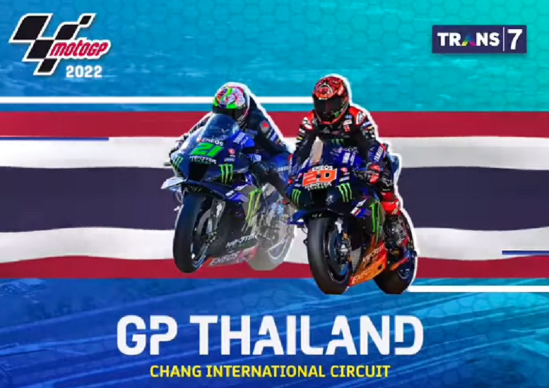 Jadwal MotoGP Thailand 2022 Hari Ini Live Streaming SPOTV Nonton Gratis