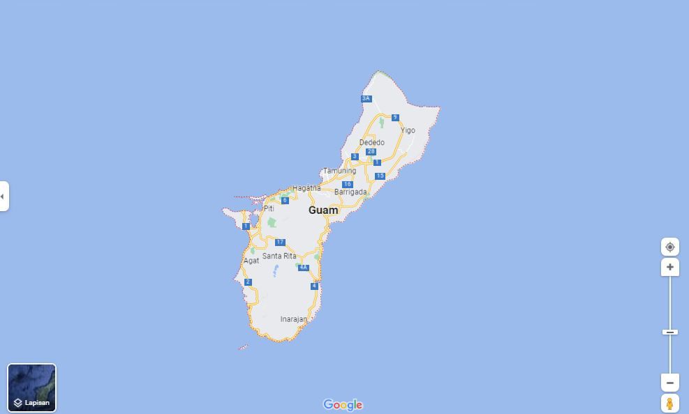 Inilah Negara Guam mulai dari letaknya di benua apa dan di mana, simak juga profil negara ini dari jumlah penduduk hingga mayoritas agama.