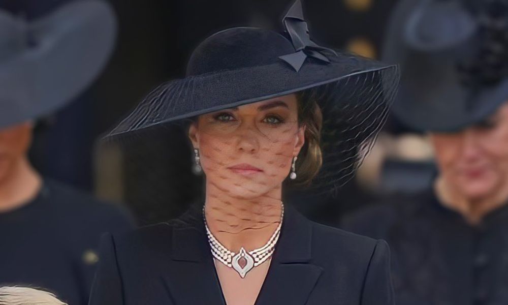 Kate Middleton funeral attire.