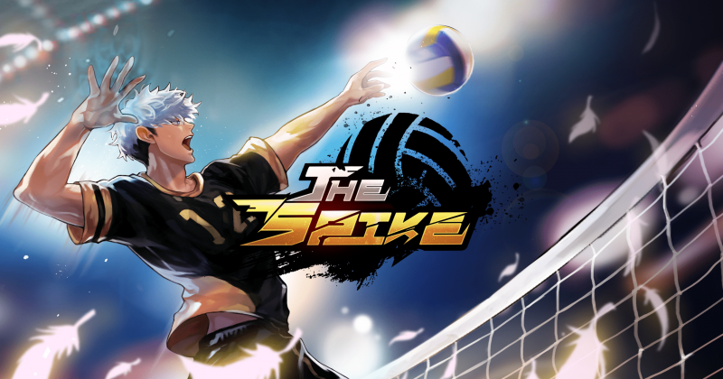 Ilustrasi game The Spike Volleyball. 