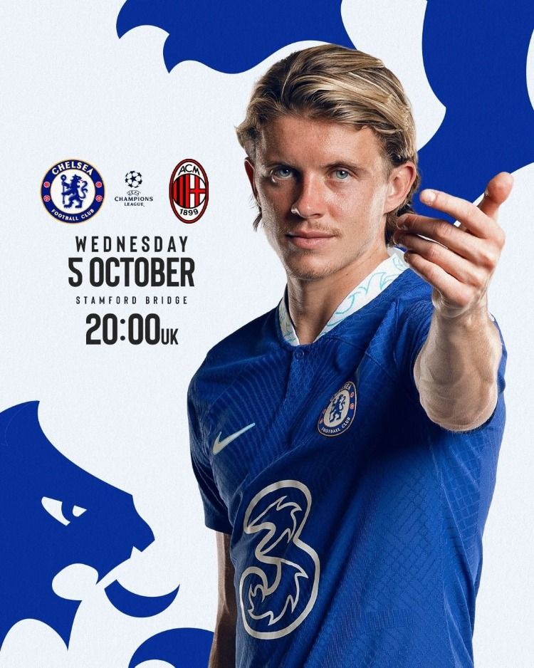 Link Live Streaming Chelsea vs AC Milan, match day 3 Liga Champions, Kamis 6 Oktober 2022
