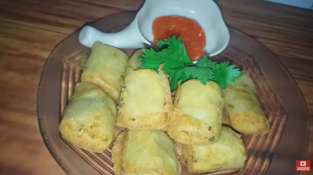 Punya Ayam Dan Kulit Lumpia? Dibikin Jadi Cemilan Chicken Roll Saja ...