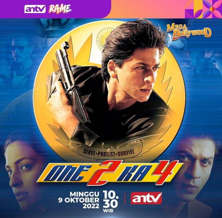 Jadwal Mega Bollywood ANTV Hari Ini, 9 Oktober 2022 2022: One 2 KA 4