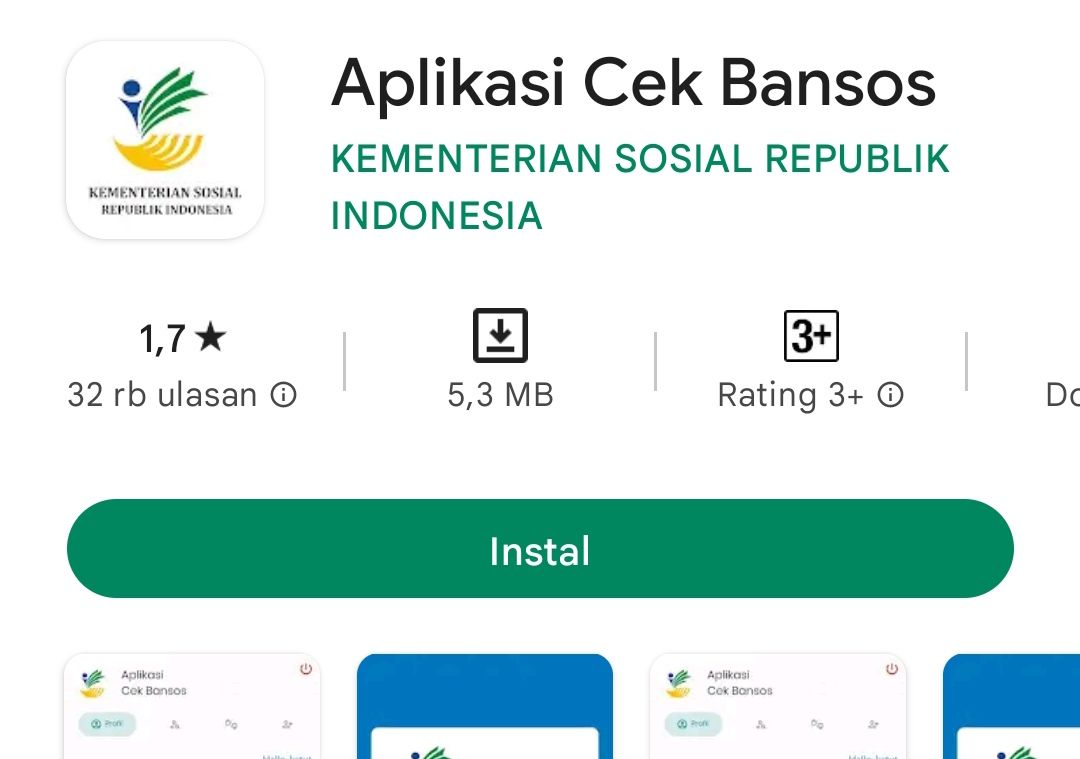 LINK Download Aplikasi Cek Bansos Dan Cara Daftar Jadi Penerima Bansos PKH Tahap Cair Oktober