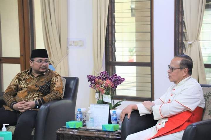 Menteri Agama dan Kardinal Ignatius Suharyo