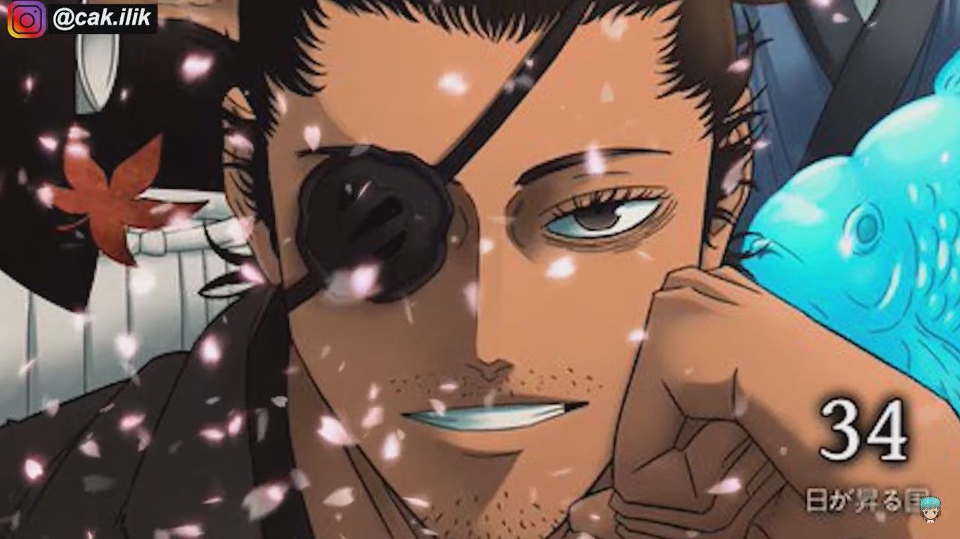Black Clover. Asta berlatih dengan Ichika