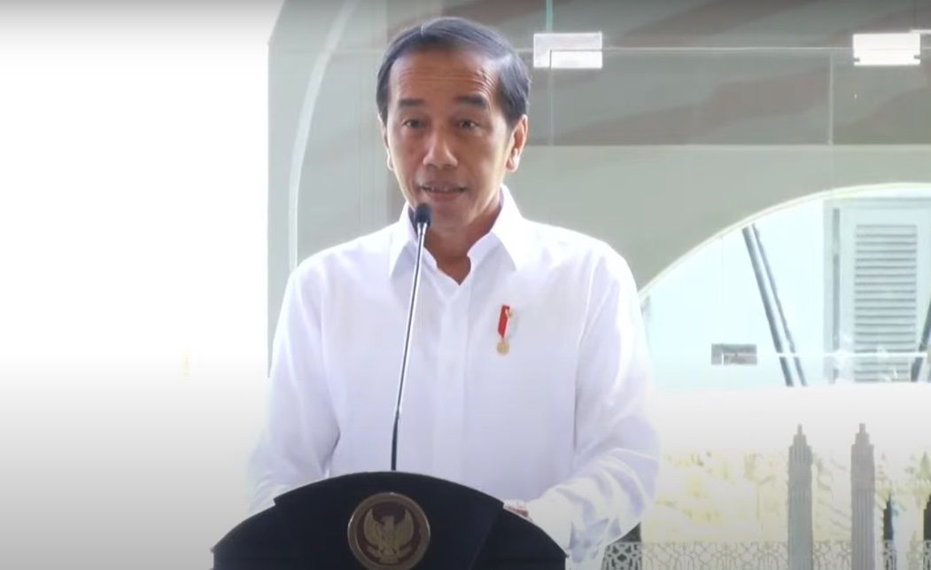 Presiden Joko Widodo meresmikan peluncuran vaksin Covid-19 produksi Indonesia, IndoVac pada hari ini, Kamis, 13 Oktober 2022.