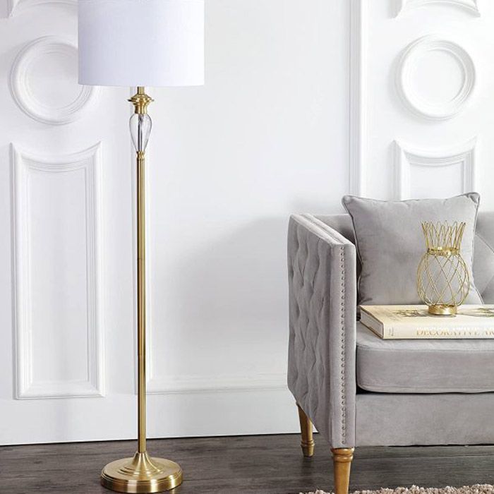Desain lampu lantai gold/Home Designing