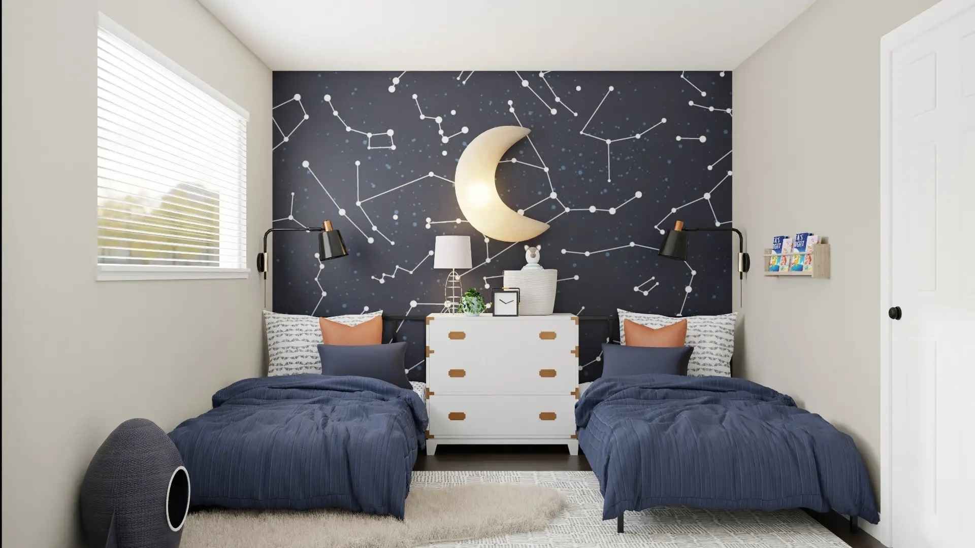  Desain kamar anak/Spacejoy
