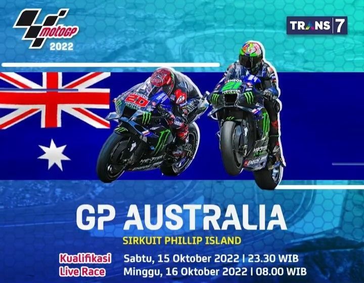 Hasil MotoGP Australia Hari Ini 16 Oktober 2022, Alex Rins jadi Pemenang dan Marc Marquez Posisi Kedua