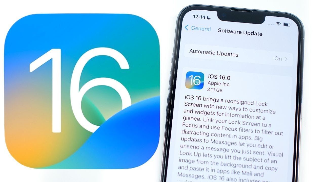 Ilustrasi Update iOS 16 versi terbaru di iPhone