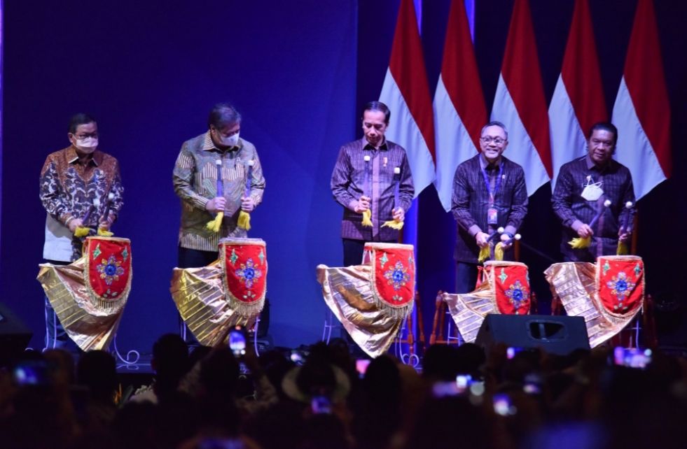 Presiden Jokowi Buka Trade Expo Indonesia ke-37