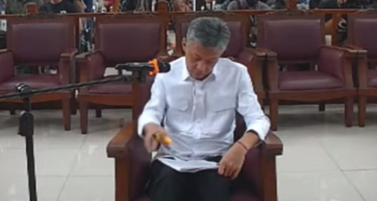 Hendra Kurniawan jalani sidang kasus obstruction of justice Brigadir J.
