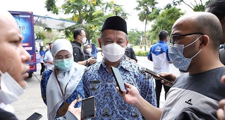 Plt. Kepala Dinas Kesehatan (Dinkes) Kota Bandung Anhar Hadian di Balai Kota Bandung, Rabu 19 Oktober 2022.