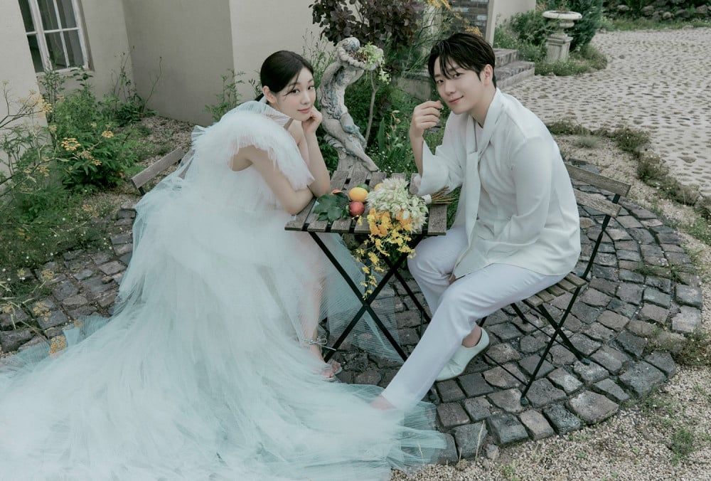 Kim Yuna dan Go Woo Rim Forestella Pamerkan Foto Pernikahan, Bak Ratu dan Raja di Negeri Dongeng!