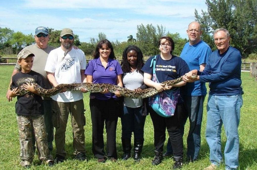 The Sunshine State telah mengadakan Florida Python Challenge sejak 2013. 