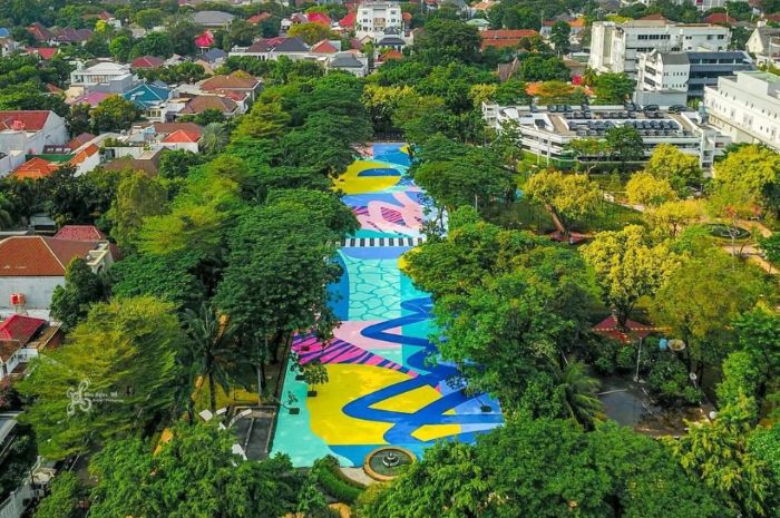 Wajah Baru Taman Menteng Jakarta, Anies: Ajak Teman dan Keluarga Ke Taman-Taman Jakarta