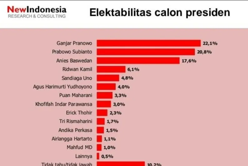 Hasil Survei New Indonesia