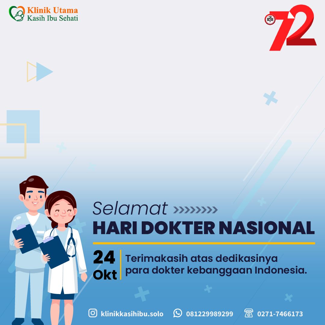 15 Link Download Twibbon Hari Dokter Nasional, 24 Oktober 2022, Bingkai ...