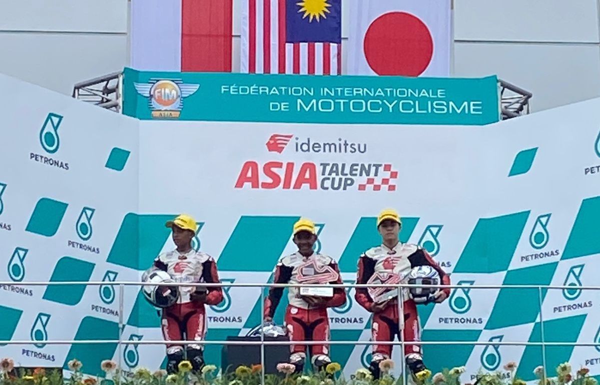 Pebalap binaan Astra Honda kembali meraih podium di ajang IATC Sepang.