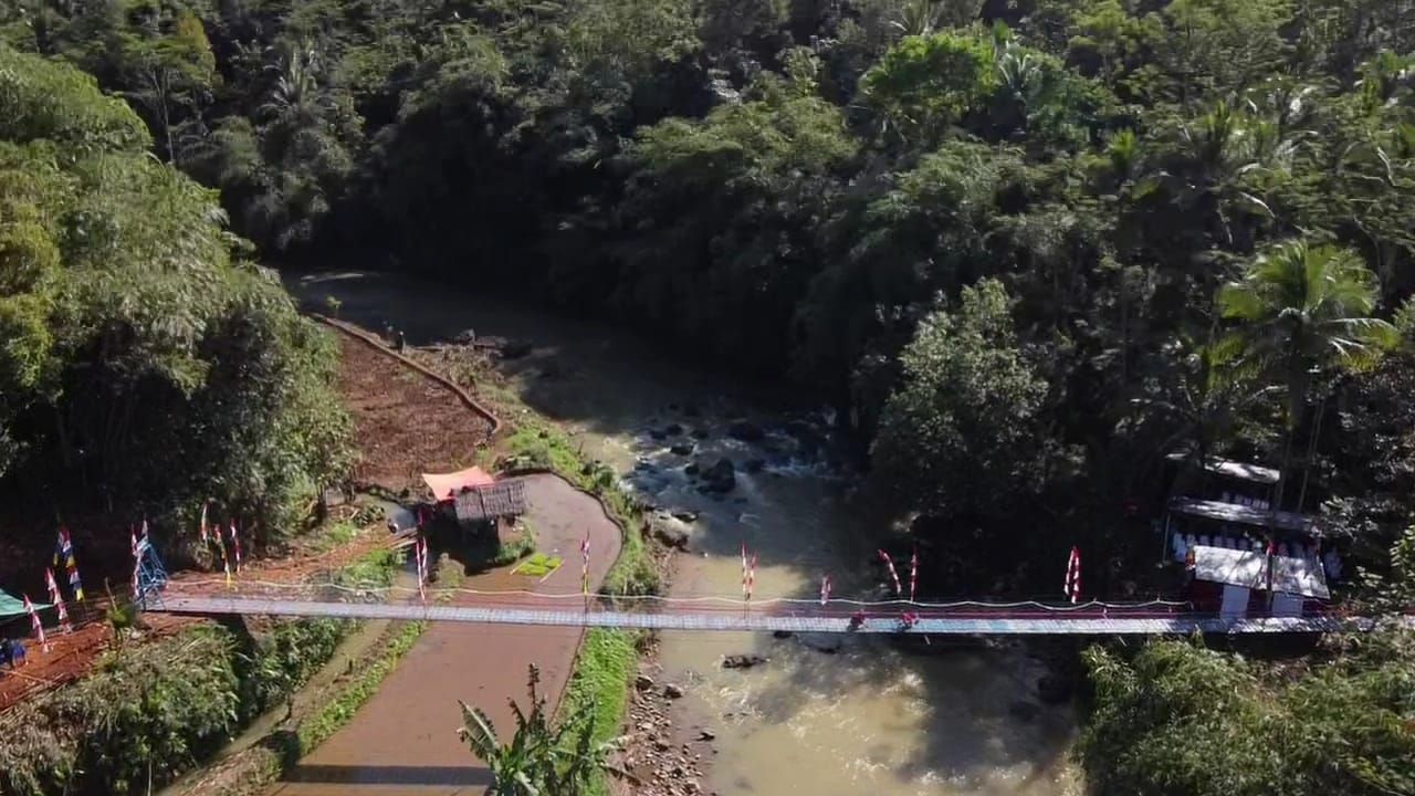 Jembatan ke 160 Vertikal Rescue Indonesia di Kab.Pangandaran