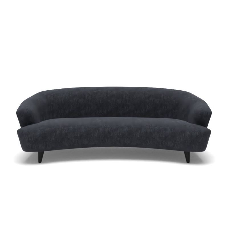 Sofa melengkung/Spacejoy