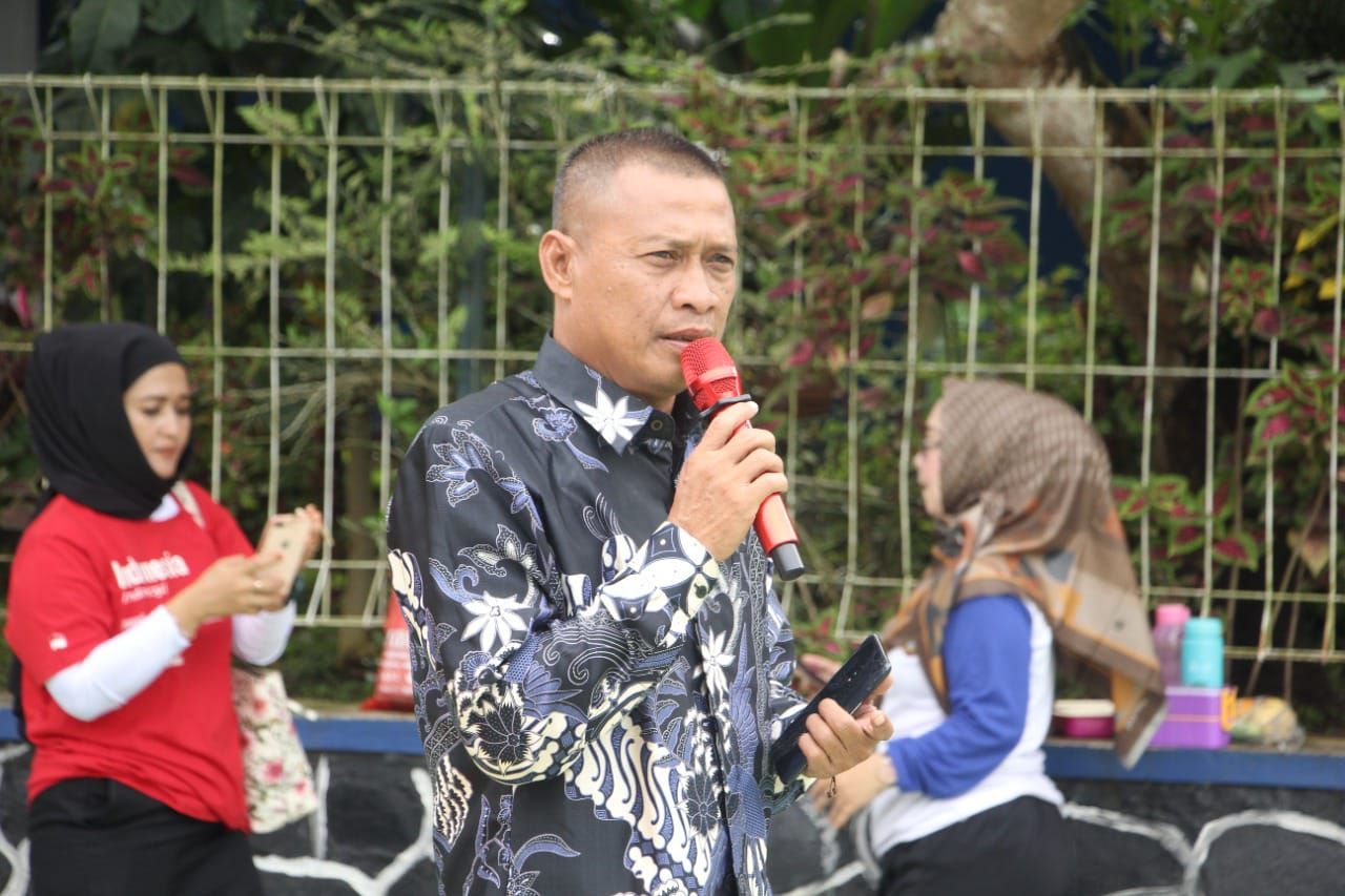 Anggota DPRD Subang Hendra Purnawan merasa Bangga kegiatan Gerakan Nasional Aksi Bergiji dilaksanakan di Kecamatan Tanjung Siang, Rabu (26/10/2022).