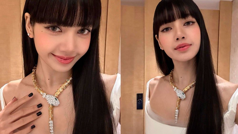 Lisa BLACKPINK menjadi duta mode BVLGARI.* 