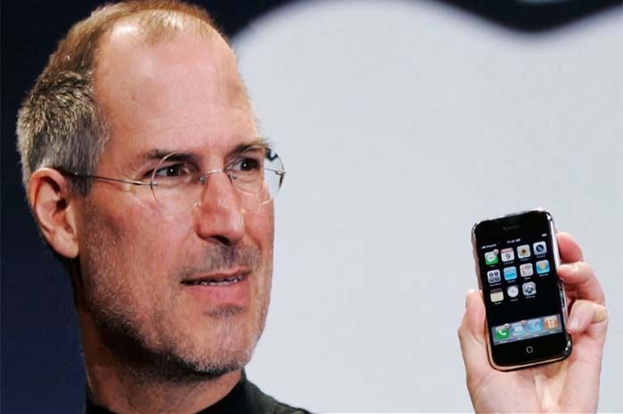 Pendiri Apple Inc Steve Jobs.