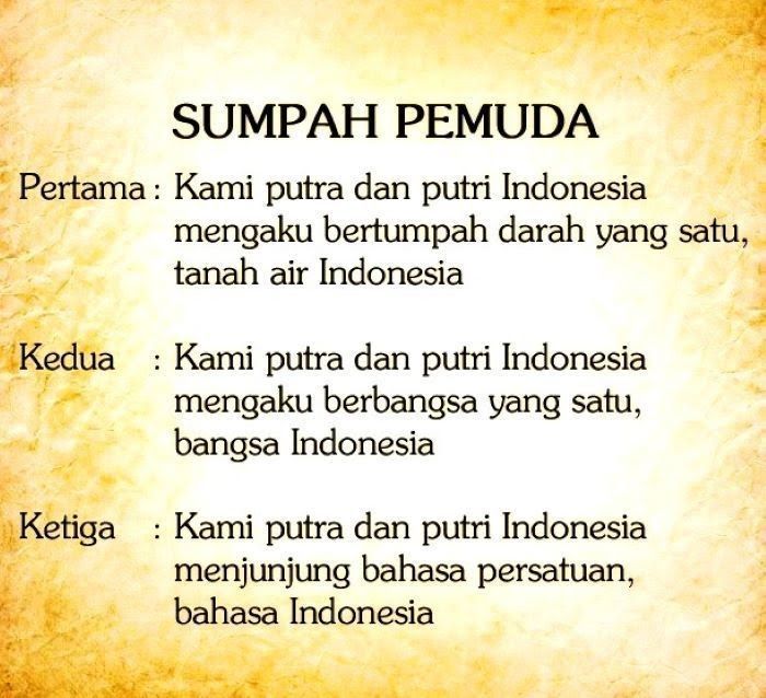 Teks Sumpah Pemuda 2022, Berikut Naskah Dan Sejarah Singkatnya - Kabar ...