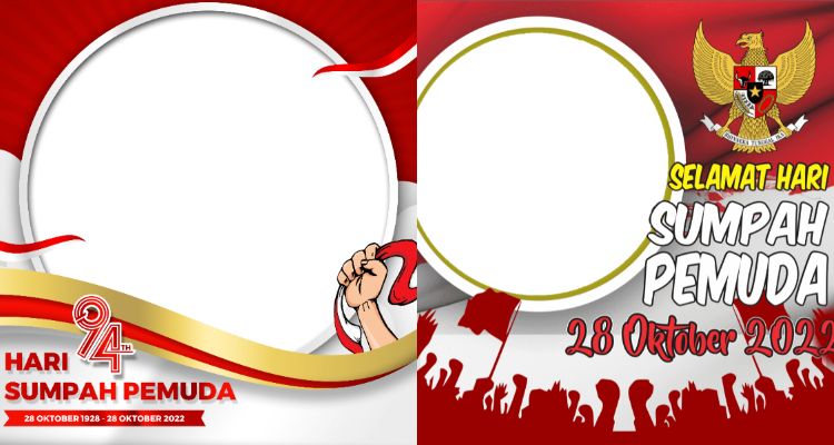 30 Link Twibbon Hari Sumpah Pemuda 28 Oktober 2022, Bersatu Bangun ...