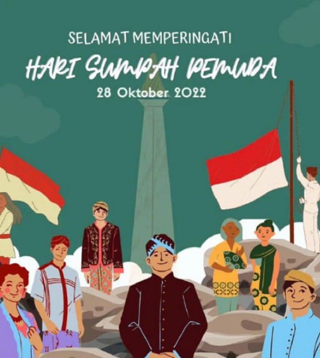 Selamat Hari Sumpah Pemuda, Busungkan Dadamu, Pandanglah Ke Depan Dan ...