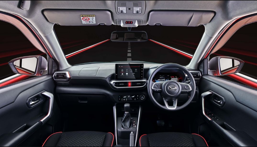 Ilustrasi tampil interior Daihatsu Rocky yang lebih murah dari Toyota Raize