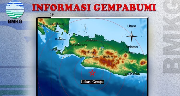 Info gempa bumi yang berpusat di Sukabumi hari ini Senin, 31 Oktober 2022.