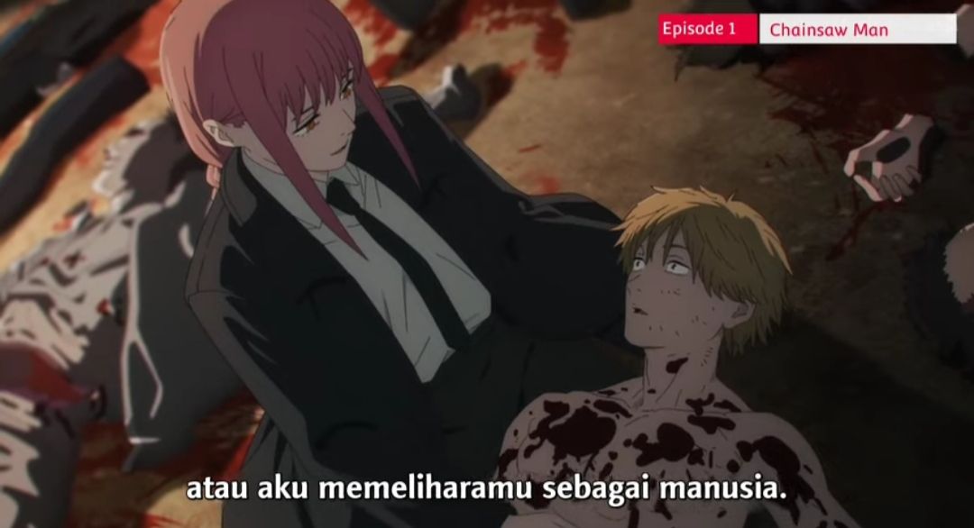 LINK Nonton dan Download Anime Chainsaw Man Episode 4, 5 Sub Indo Legal