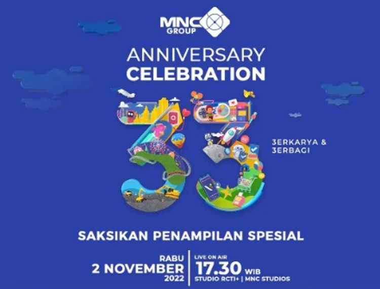 Jadwal Acara TV RCTI dan iNews Rabu 2 November 2022: Sambut ASO Jabodetabek dengan MNC Group 33 Anniversary. 