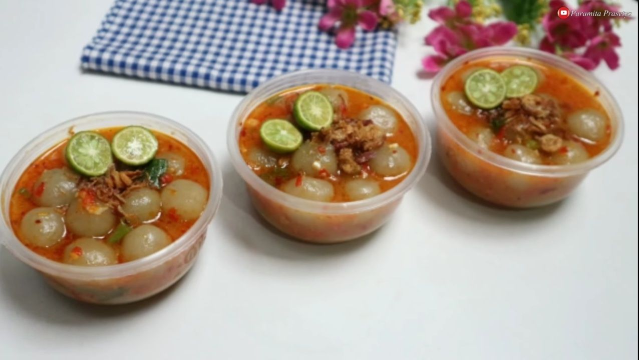 Jajanan Kekinian Resep Membuat Cilok Kuah Rasanya Mantul Pedas Modal