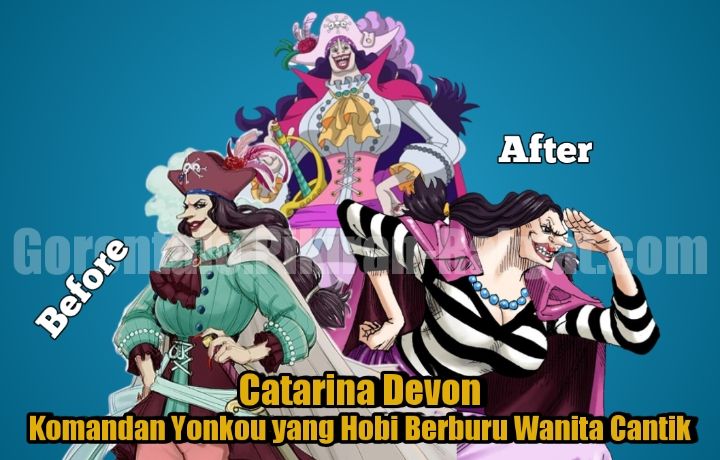 Kekuatan Mengerikan Catarina Devon, Komandan Yonkou Kurohige yang Gemar