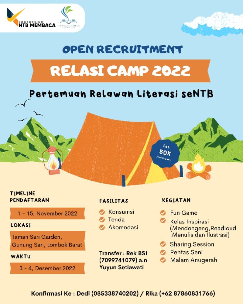 Open Recruitment Relasi Camp 2022.
